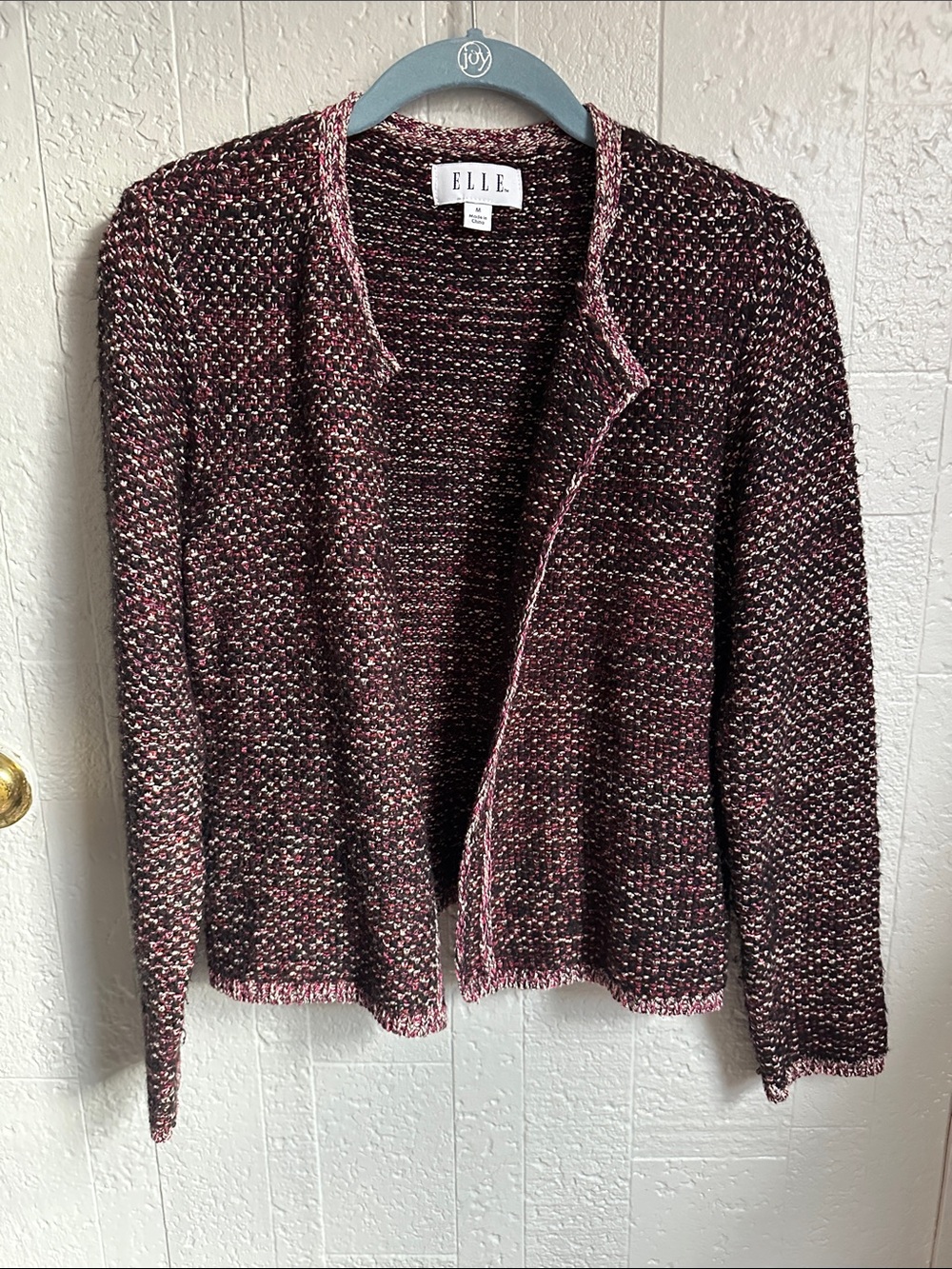 Elle knit blazer sz medium